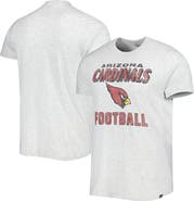 '47 Men's '47 Heathered Gray Arizona Cardinals Dozer Franklin Lightweight T-Shirt