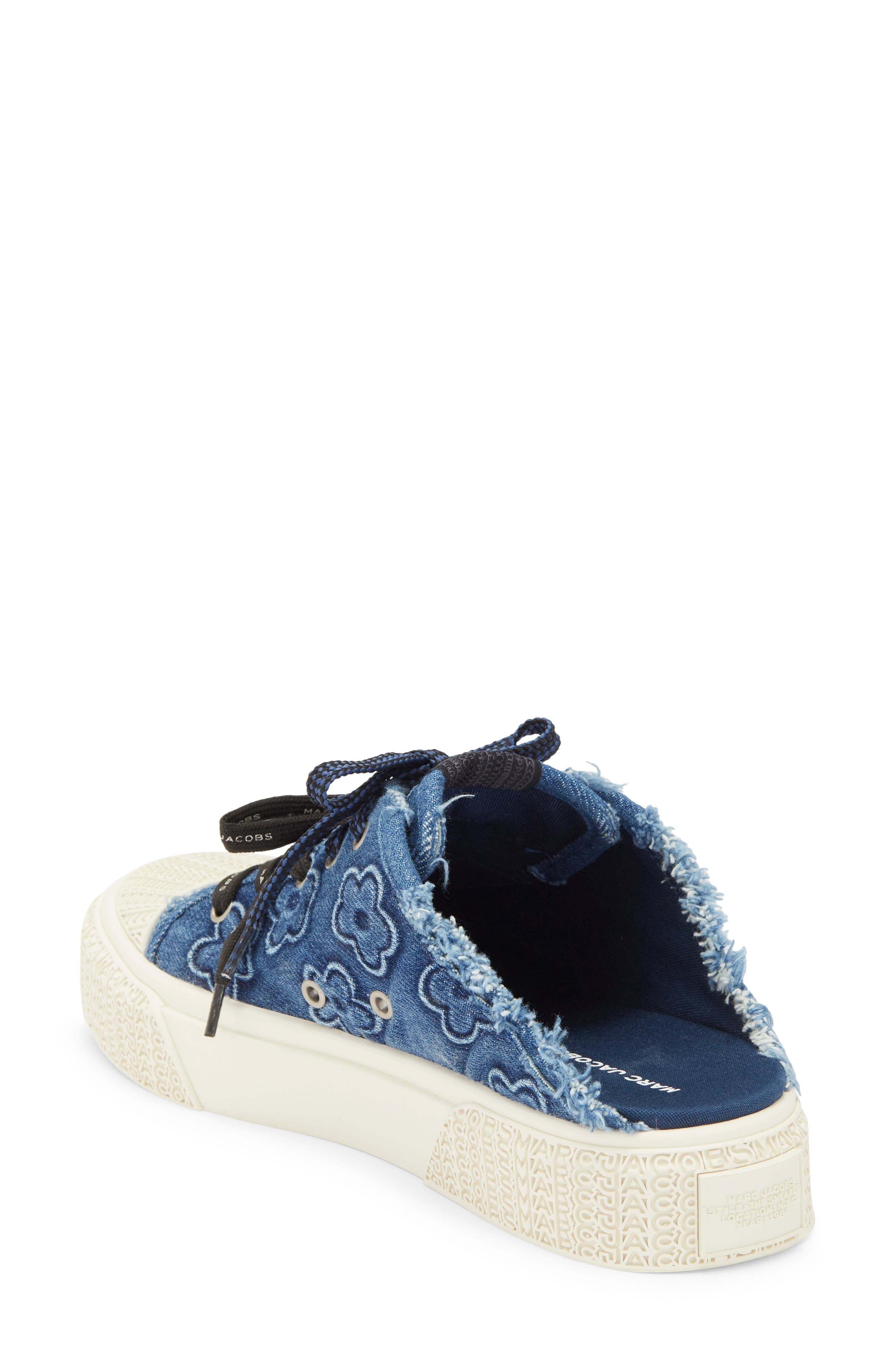 The Sneaker Mule, Alternate, color, MEDIUM WASH INDIGO