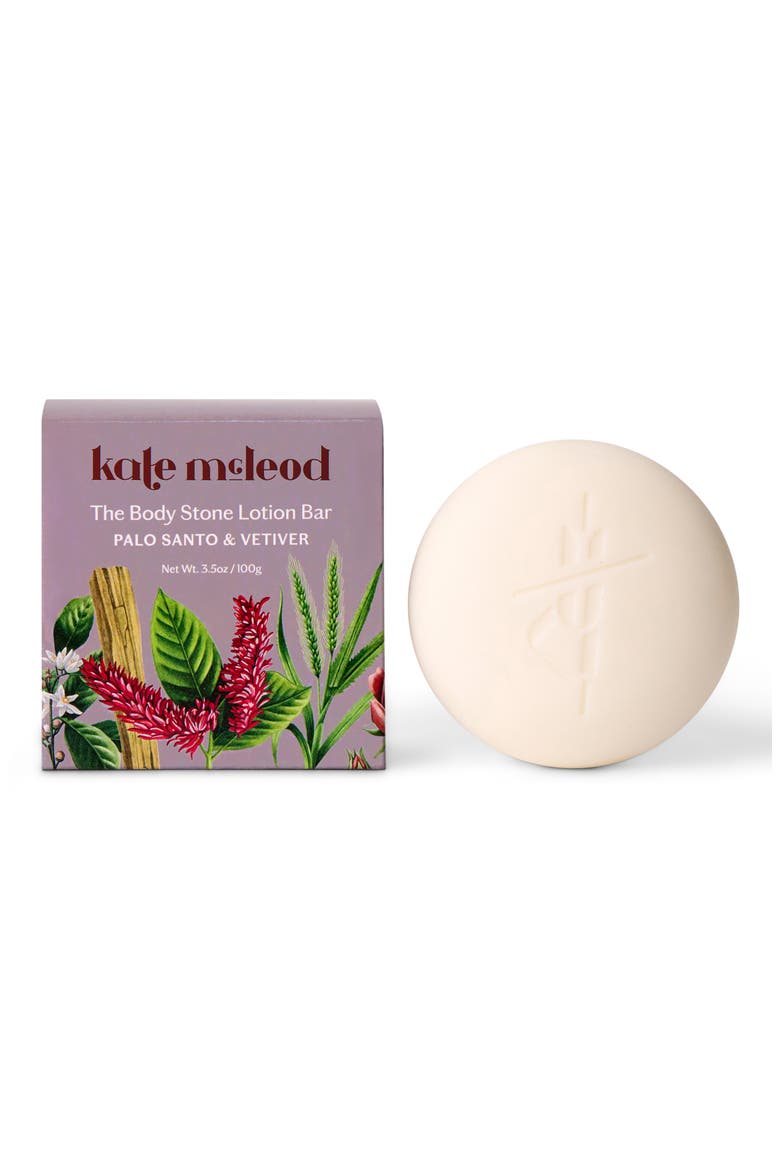 Palo Santo & Vetiver Body Stone - Moisturizing Lotion Bar, Main, color, NO COLOR