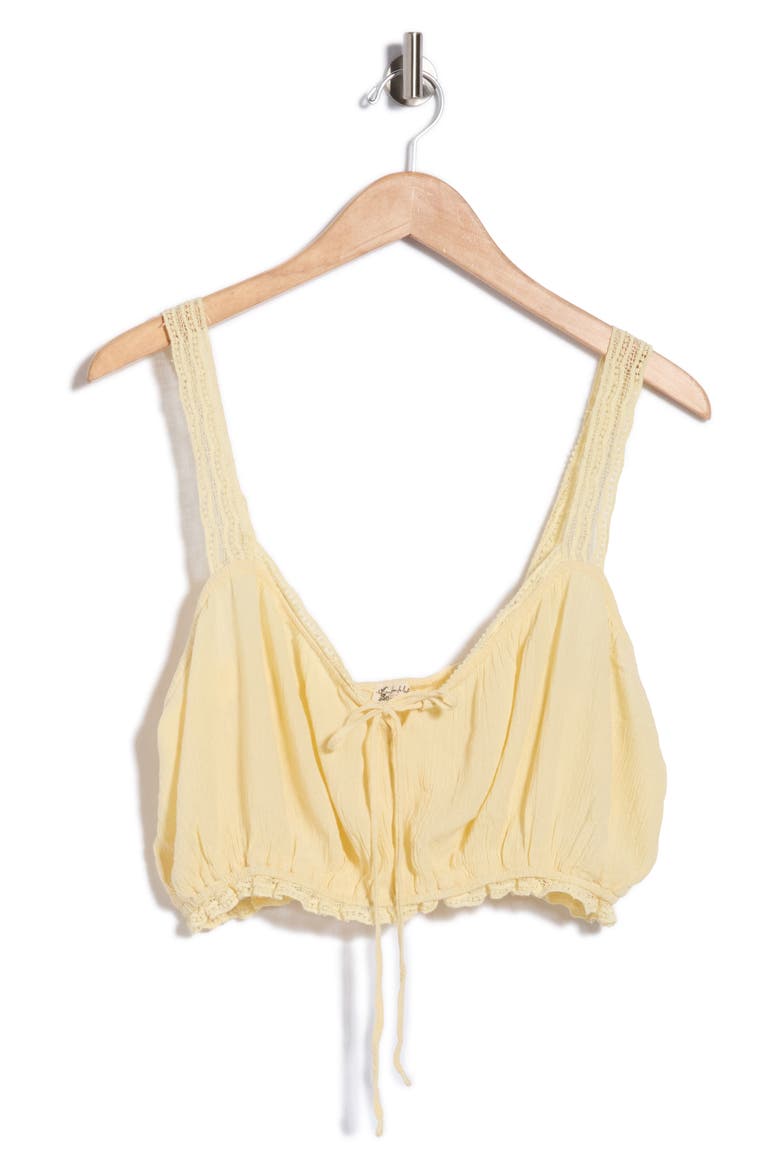 Staying Local Blouson Top, Alternate, color, CUSTARD VANILLA