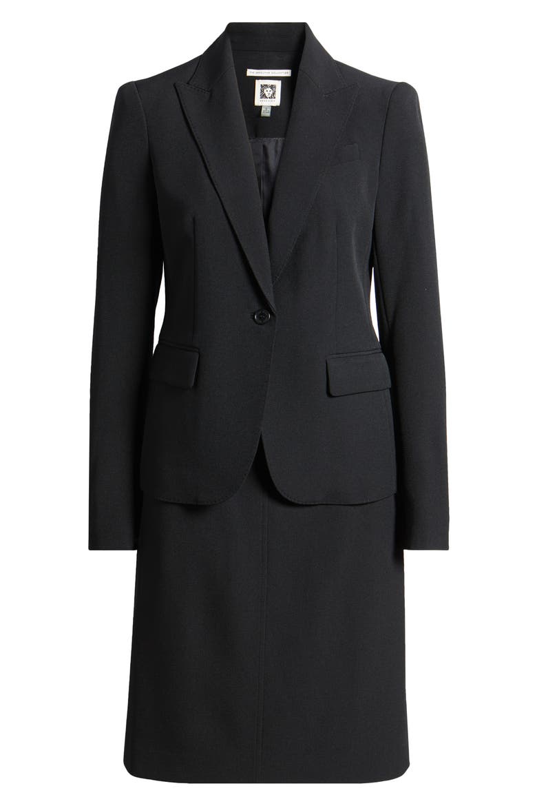 Suit Skirt, Alternate, color, BLACK