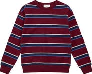 MILES THE LABEL Kids' Striped Sweatshirt