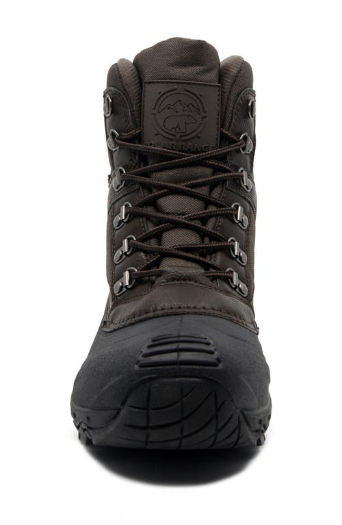 Polar Range Arno Waterproof Snow Boot In Brown
