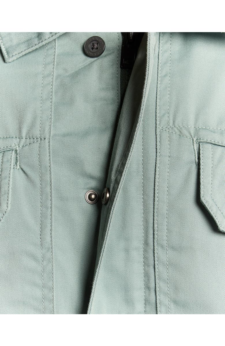 Lyle & Scott Long Sleeve Multi Pocket Overshirt, Alternate, color, Cold Mint