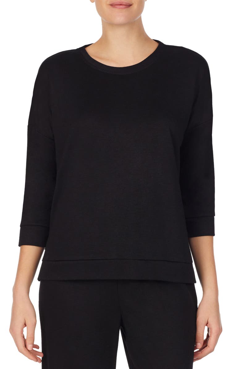 Refinery29 Double Knit High/Low Pullover, Main, color,