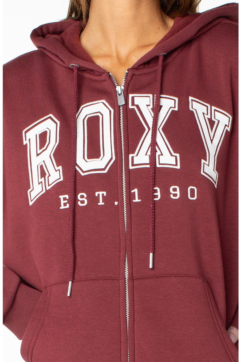 Sunset Hoodie, Alternate, color, PORT