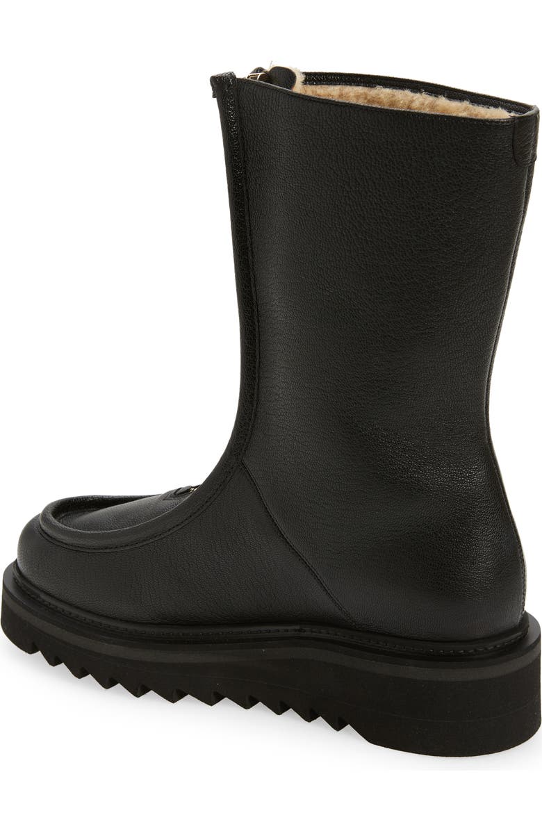 FERRAGAMO Euralio Genuine Shearling Lined Boot, Alternate, color,