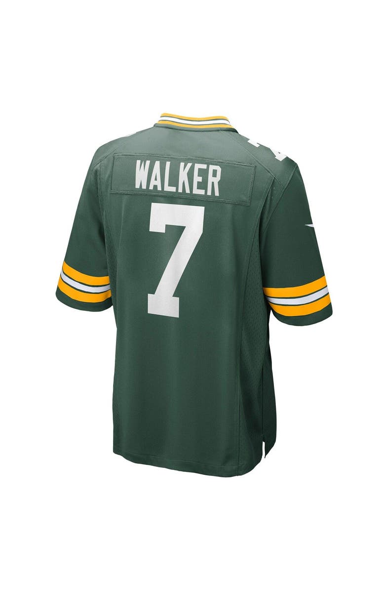 Nike Men's Nike Quay Walker Green Green Bay Packers Player Game Jersey, Alternate, color, 