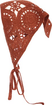 Treasure & Bond Crochet Trim Bandana