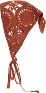 Treasure & Bond Crochet Trim Bandana