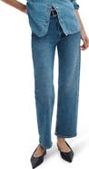 rag & bone Harlow Mid Rise Ankle Straight Leg Jeans