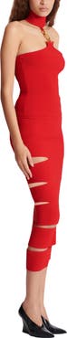 Balmain Sleeveless knit top with embellished detail
