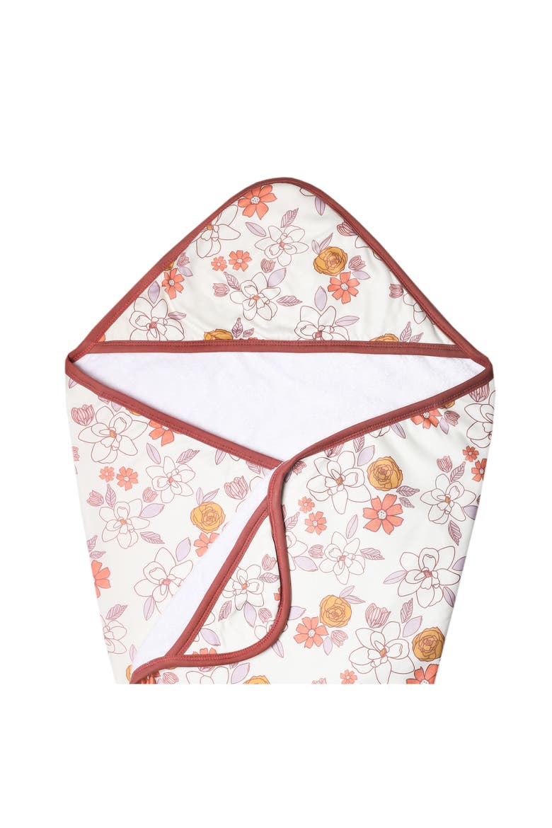 Ferra Premium Hooded Towel, Alternate, color, ORANGE