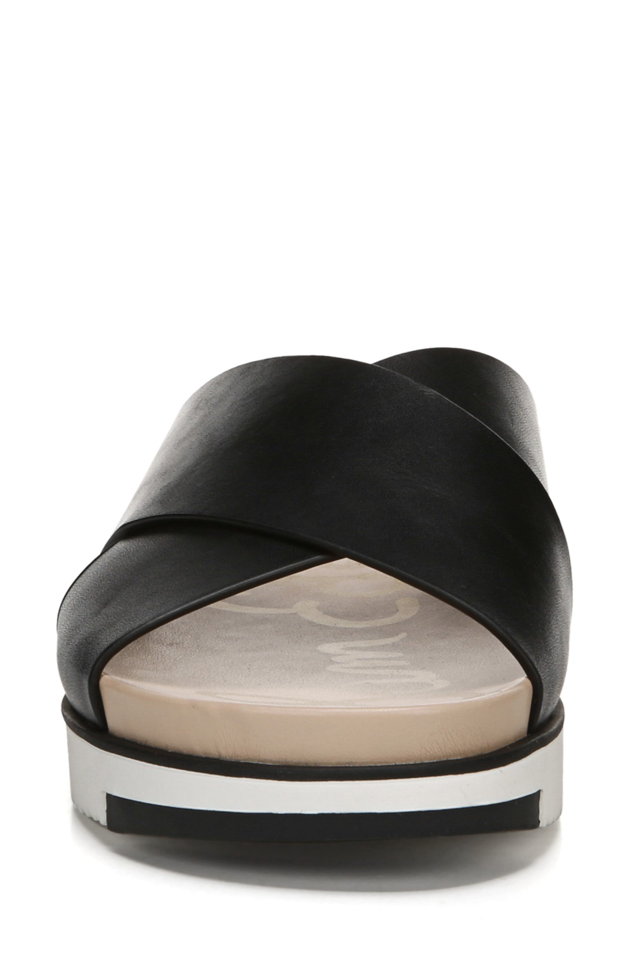 Audrea Slide Sandal, Alternate, color, BLACK