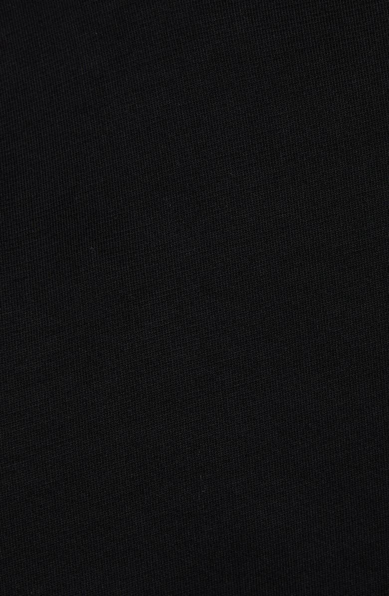 Moncler Crystal Embellished Logo Cotton Blend Sweatshirt, Alternate, color,