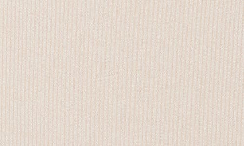 Renee C Off The Shoulder Rib Knit Long Sleeve Top In Neutral