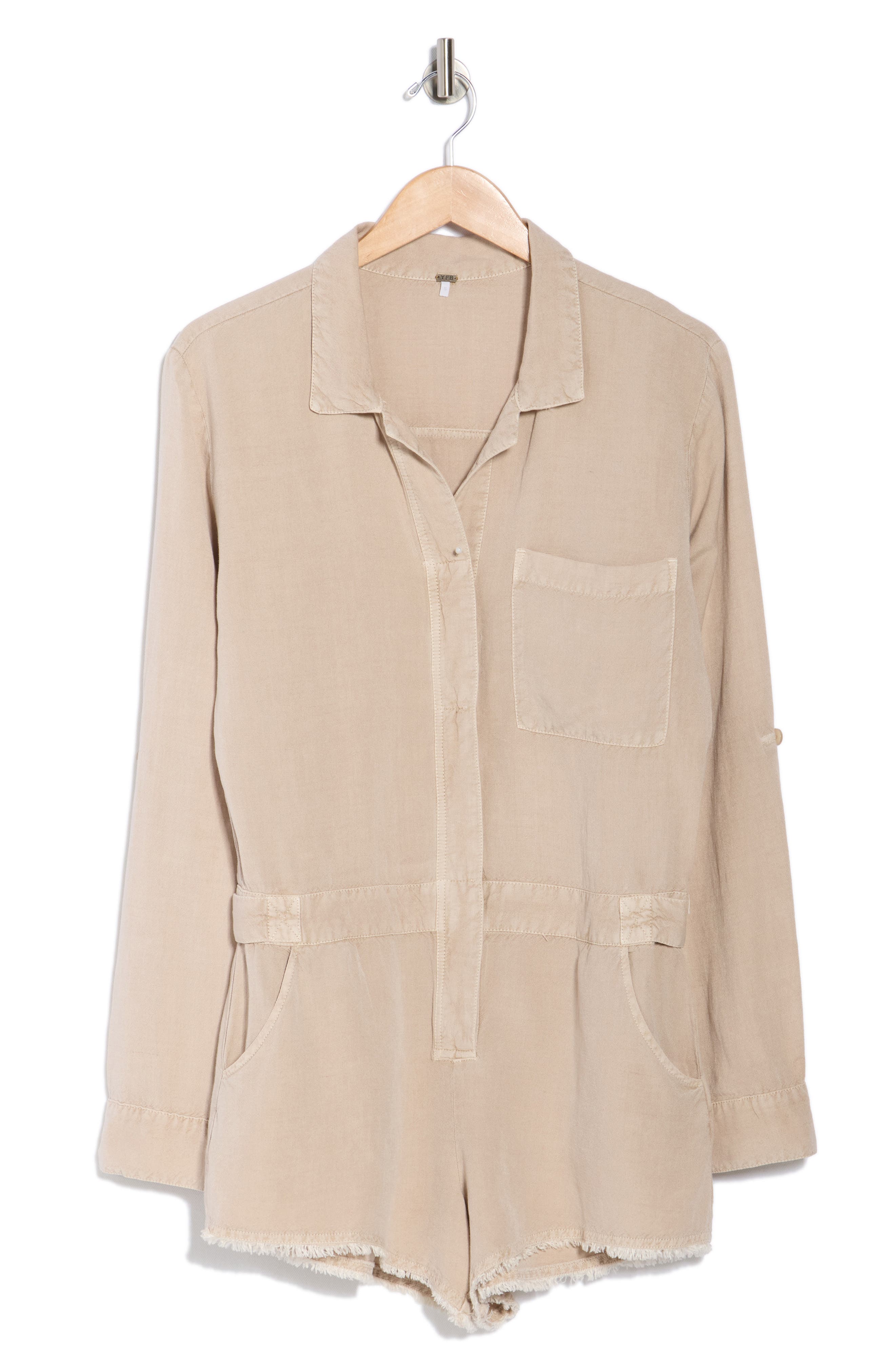 Young, Fabulous & Broke Rea Frayed Short Romper