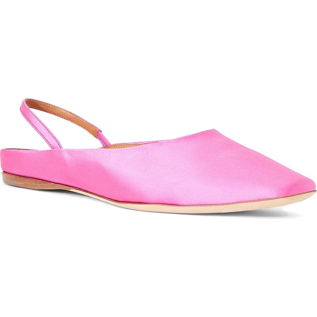 Staud Janine Slingback Flat In Blossom
