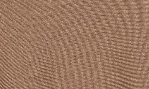 Adrianna Papell Drop Shoulder Tunic Sweater In Brown