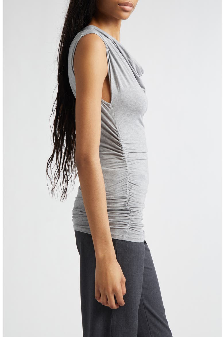 Serafin Cowl Neck Top, Alternate, color, GREY