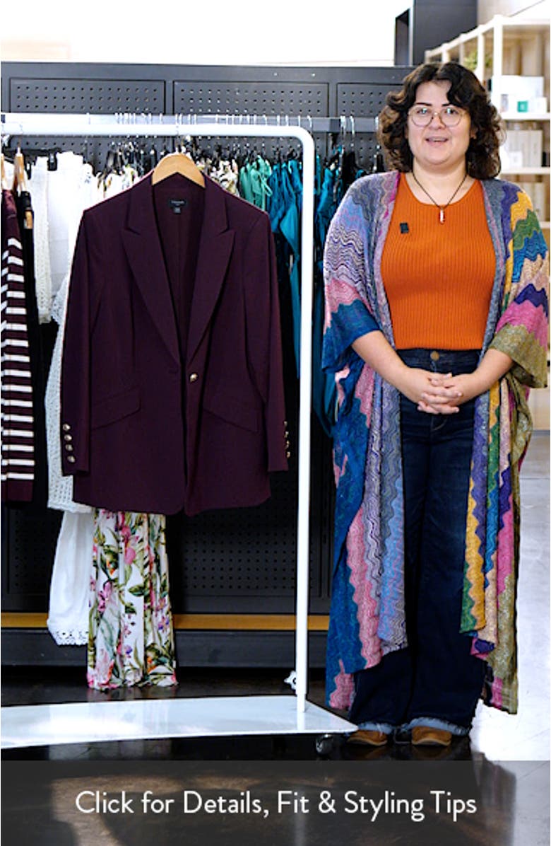 One-Button Jacket, sales video thumbnail