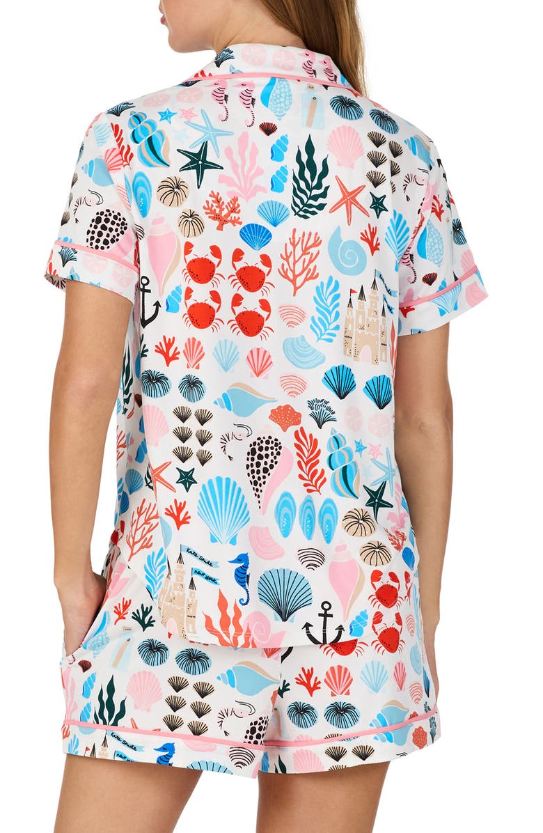 Kate Spade New York print short pajamas, Alternate, color,