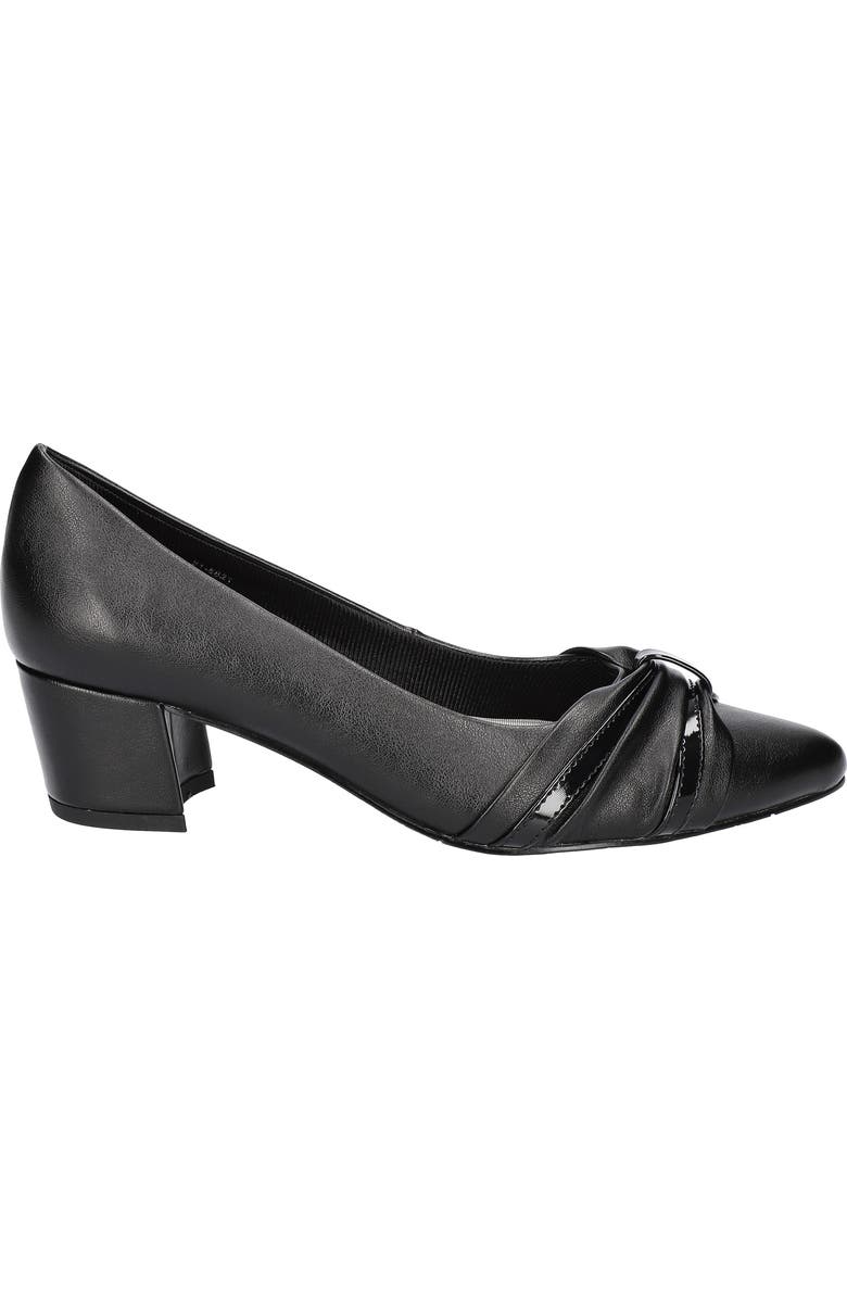 EASY STREET Millie Ruched Pump, Alternate, color, Black