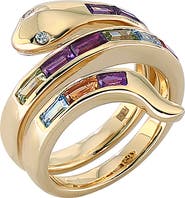 EFFY 14K Yellow Gold Multi-Gemstone Wrap Ring