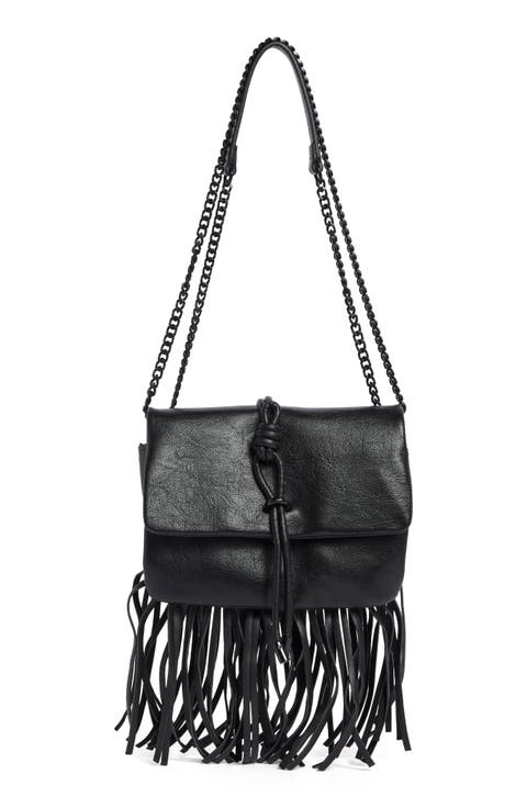 Zarina Fringe Crossbody Bag