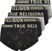 True Religion Briefs Soft Cotton Underwear Pack of 5