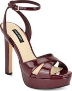 Nine West Wilda Ankle Strap Platform Sandal
