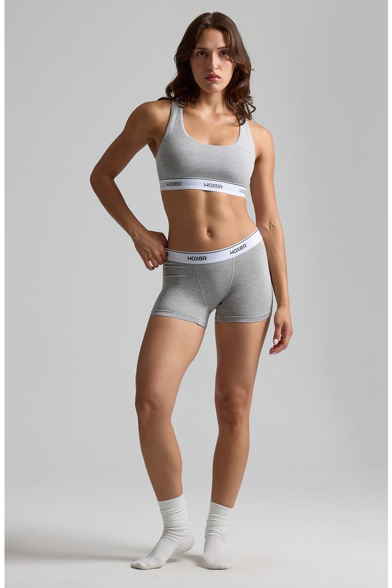 Star Ultra-Soft 3-Inch Boxer Briefs, Alternate, color, HEATHER GREY