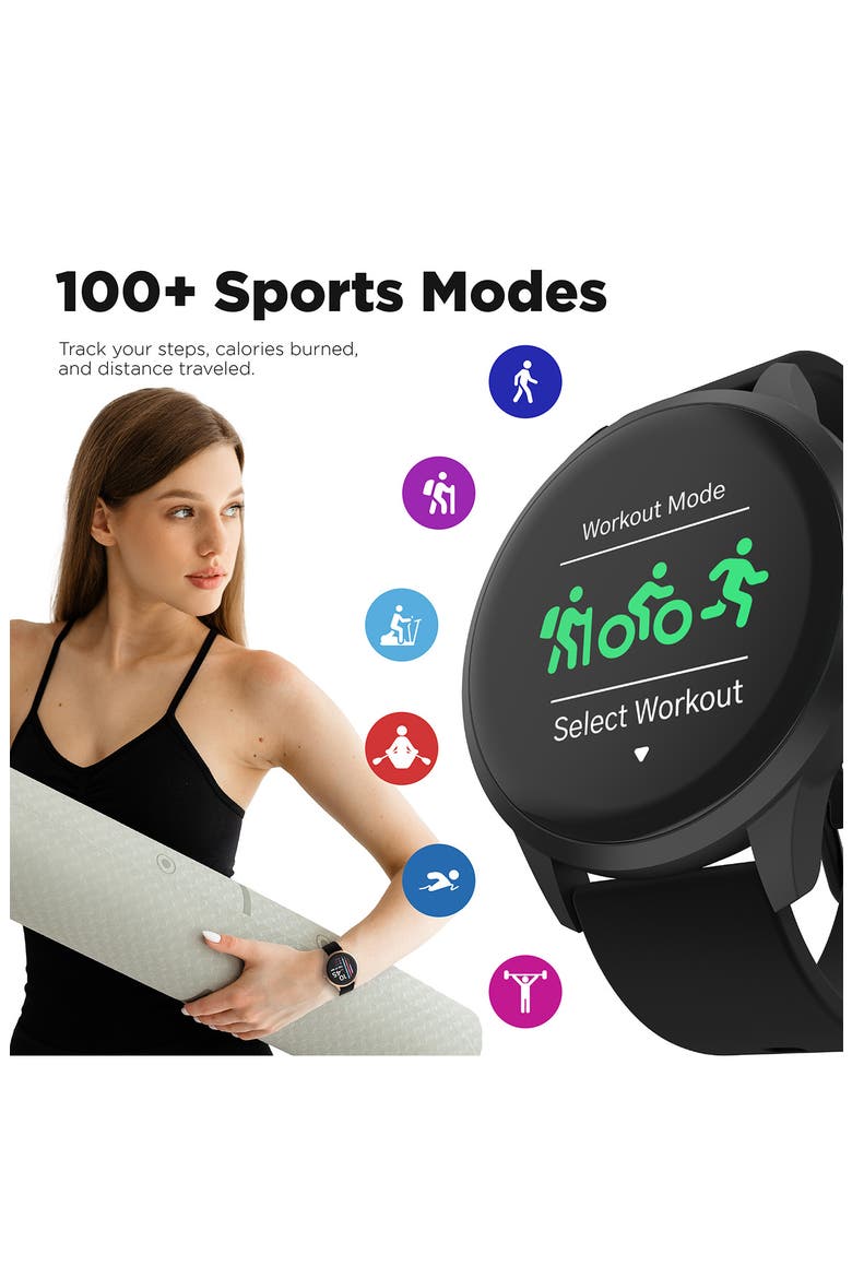 iTouch Sport 4 Smartwatch, 36mm, Alternate, color, BLACK