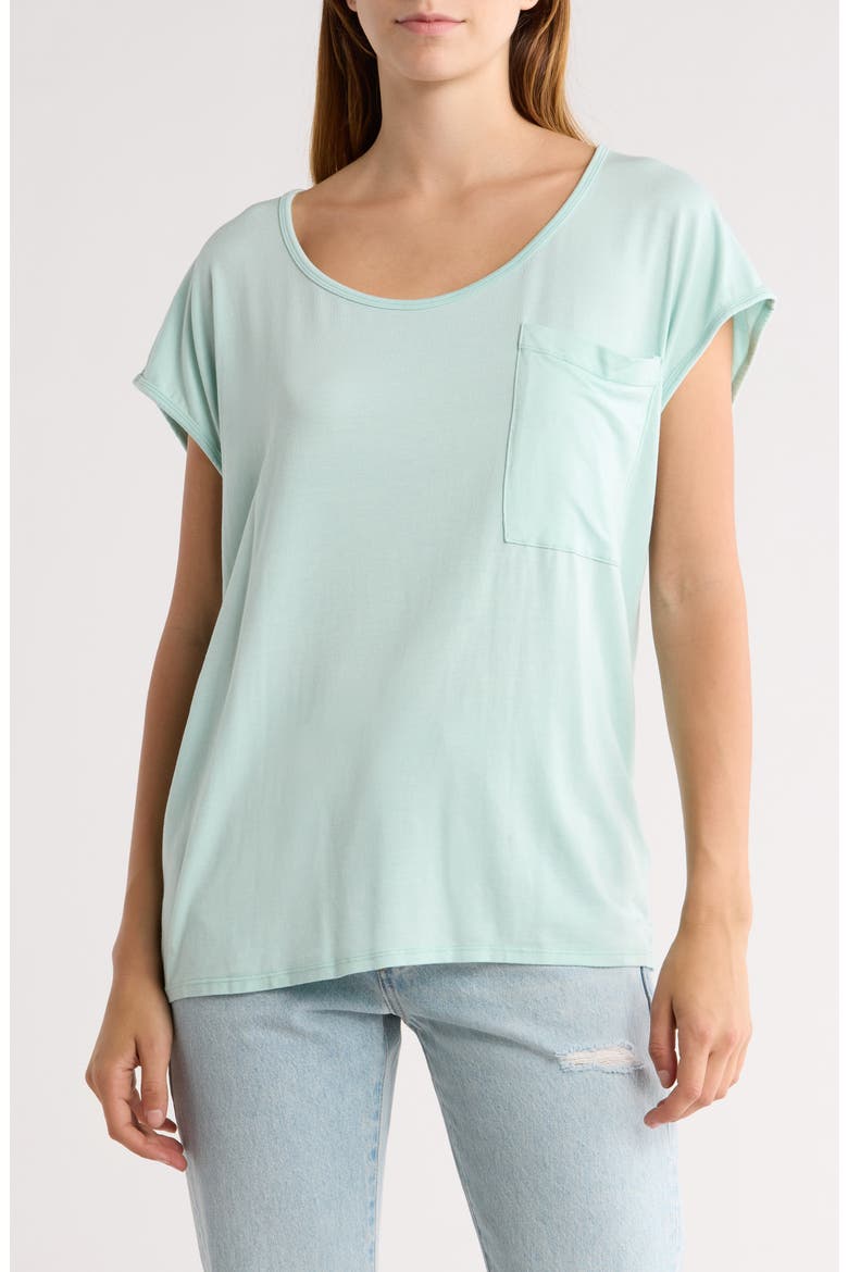 Round Neck Dolman Sleeve Top, Main, color, LIMPET SHELL