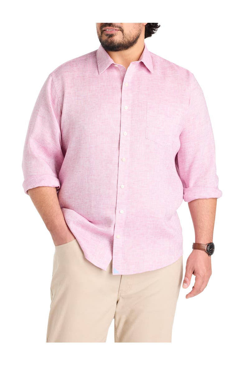 Big & Tall Wildehart Sport Shirt, Main, color, PINK