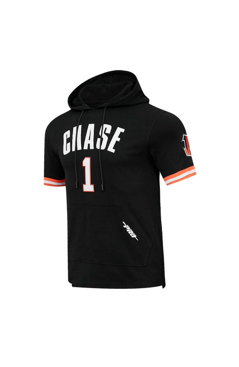 PRO STANDARD Men's Pro Standard Ja'Marr Chase Black Cincinnati Bengals Player Name & Number Hoodie T-Shirt, Alternate, color, Black