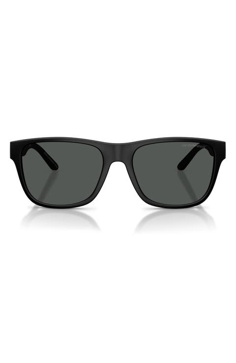 56mm Square Sunglasses