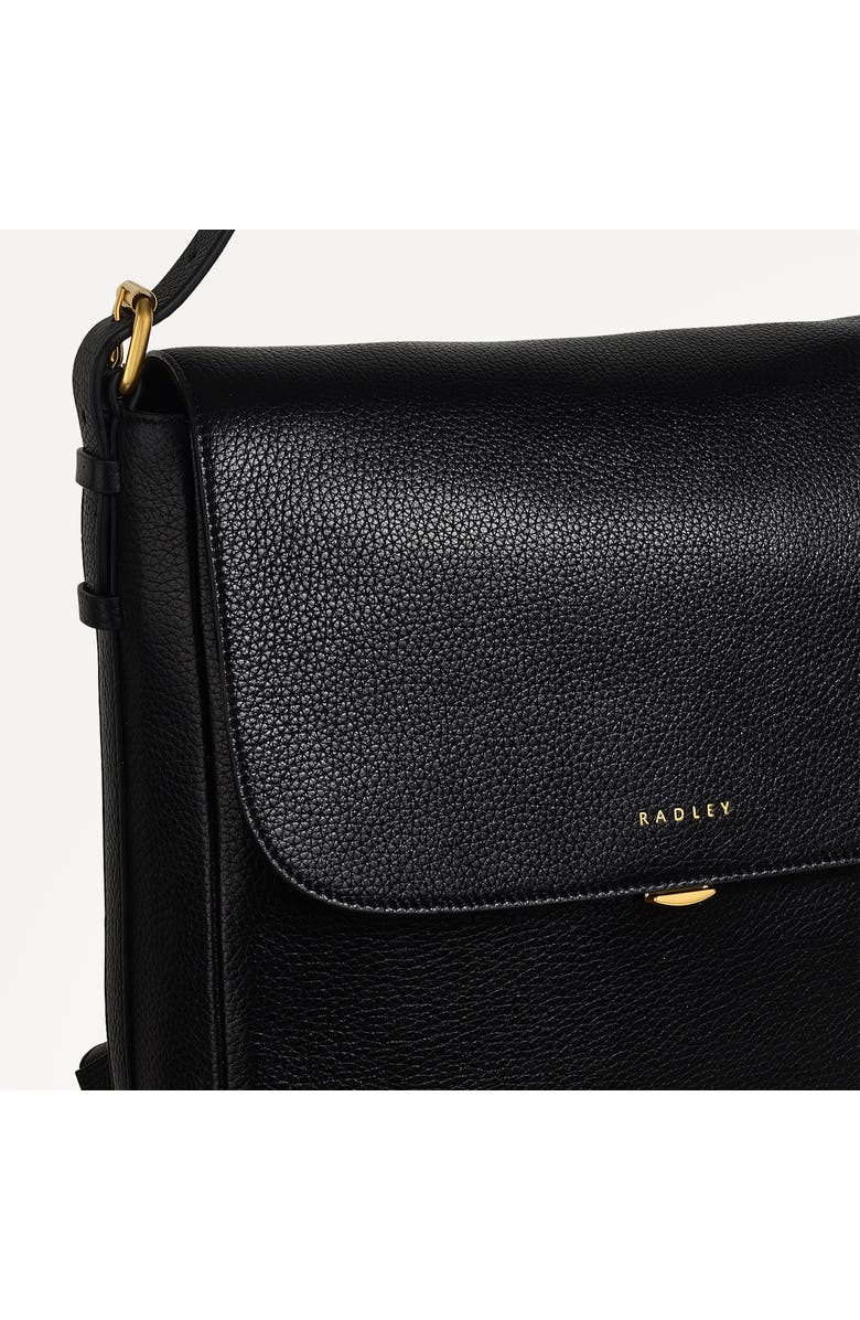 Radley Grafton Street Medium Flapover Backpack, Alternate, color, Black