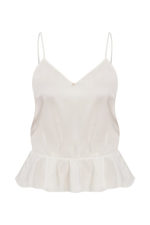 Silk Frilled Bridal Set