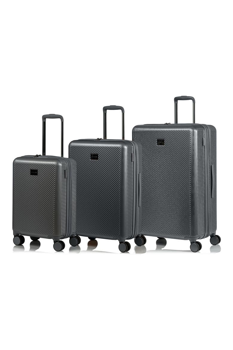 Iconic II 3-Piece Luggage Set, Main, color, SILVER