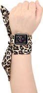 Posh Tech Leopard Silk Scarf 38mm/40mm Apple Watch 1/2/3/4 Band