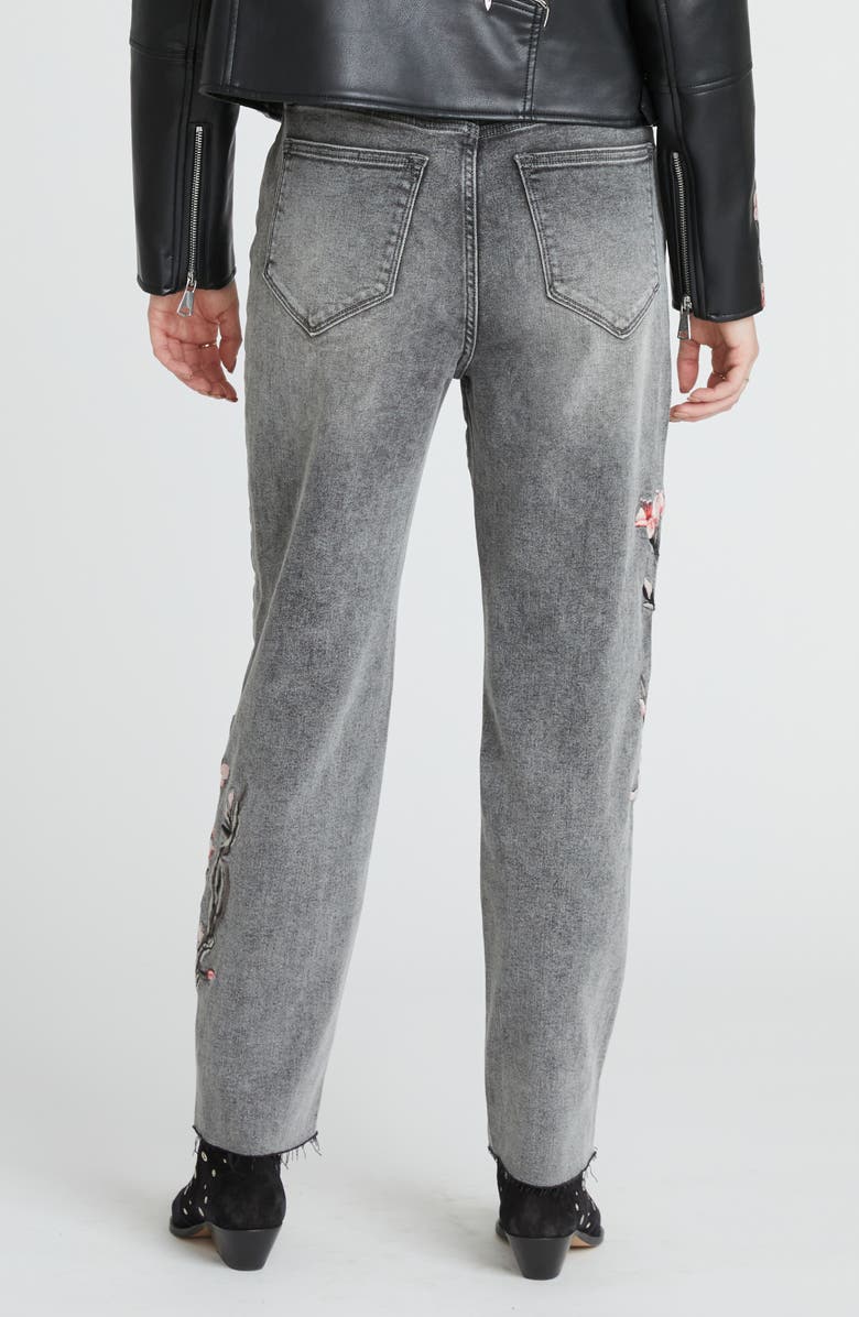 Driftwood Royce Sakura Straight Leg Jeans, Alternate, color, Grey Wash