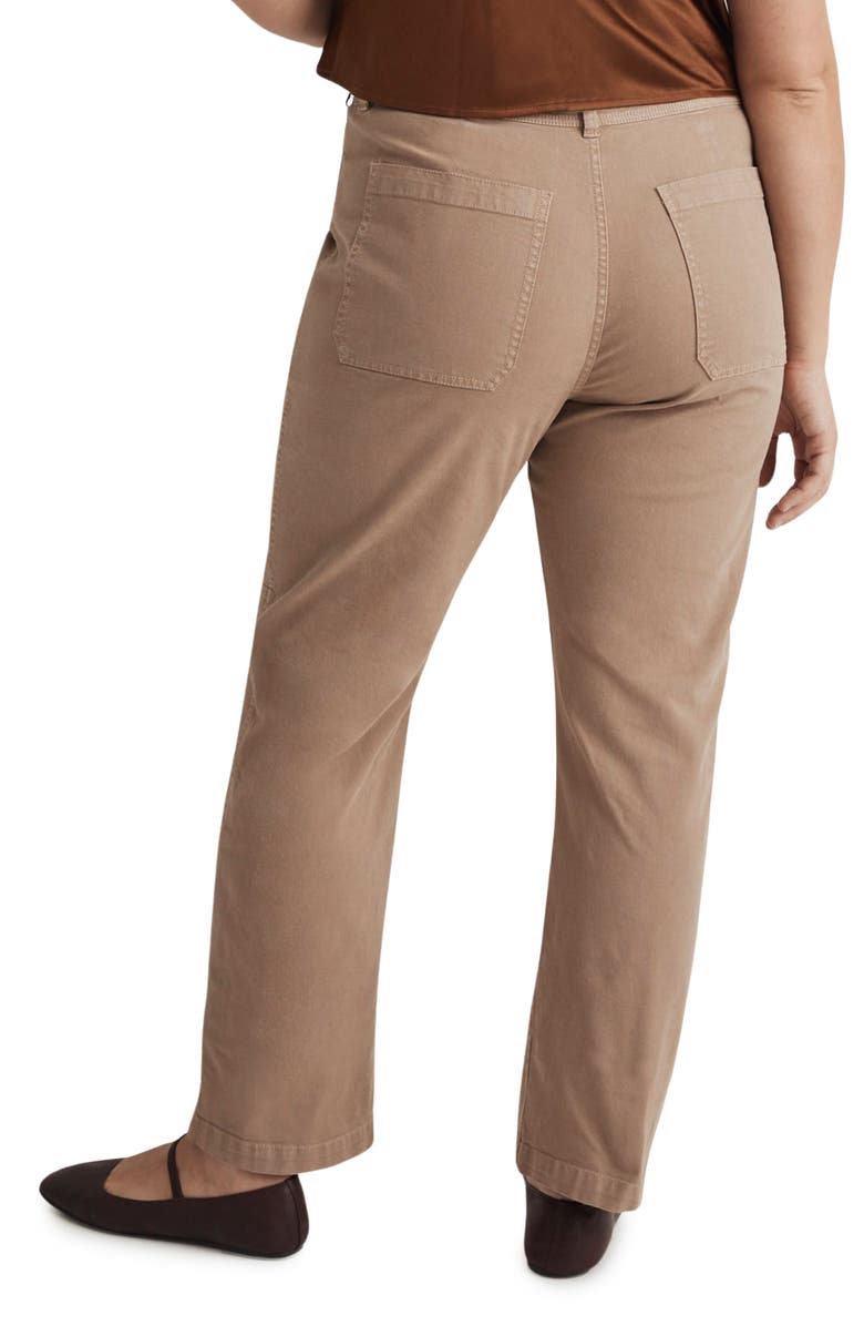 Madewell The '90s Straight Canvas Cargo Jeans, Alternate, color,