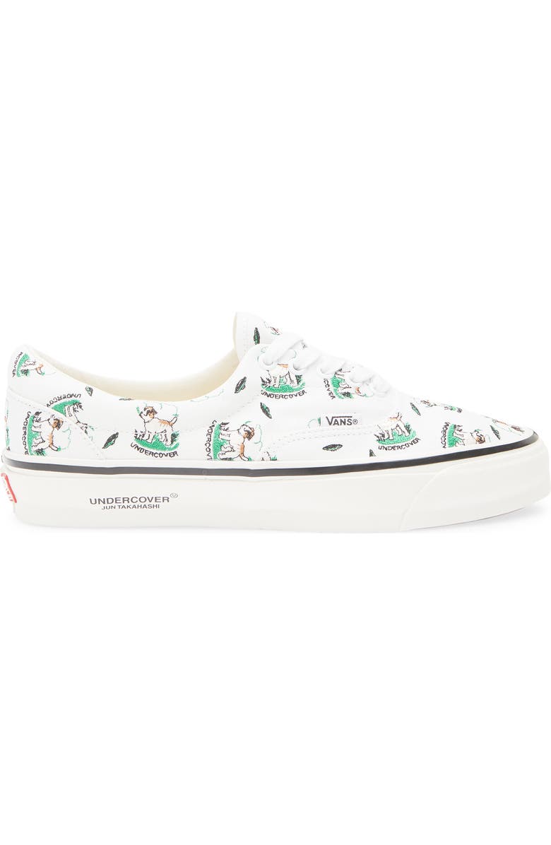 Vans x UNDERCOVER Era 95 Undercover Dog Sneaker, Alternate, color, Undercover Dog True White