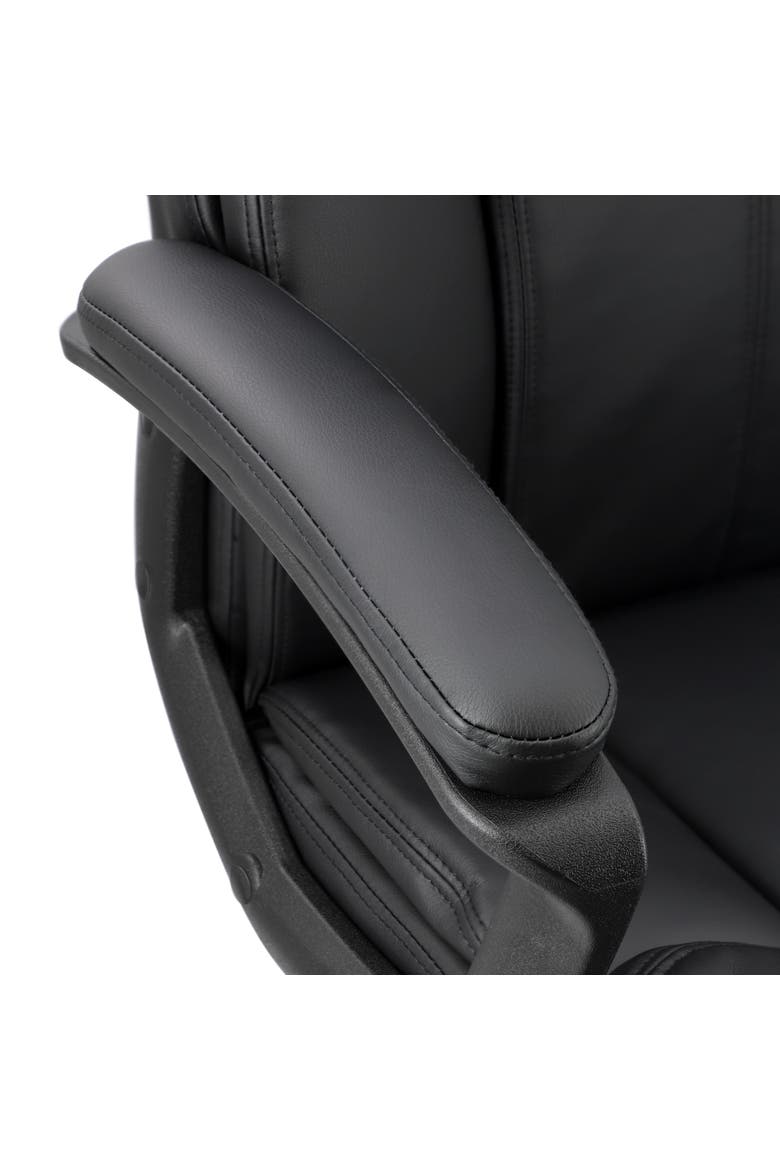 High Back Adjustable Office Chair, Alternate, color, Black