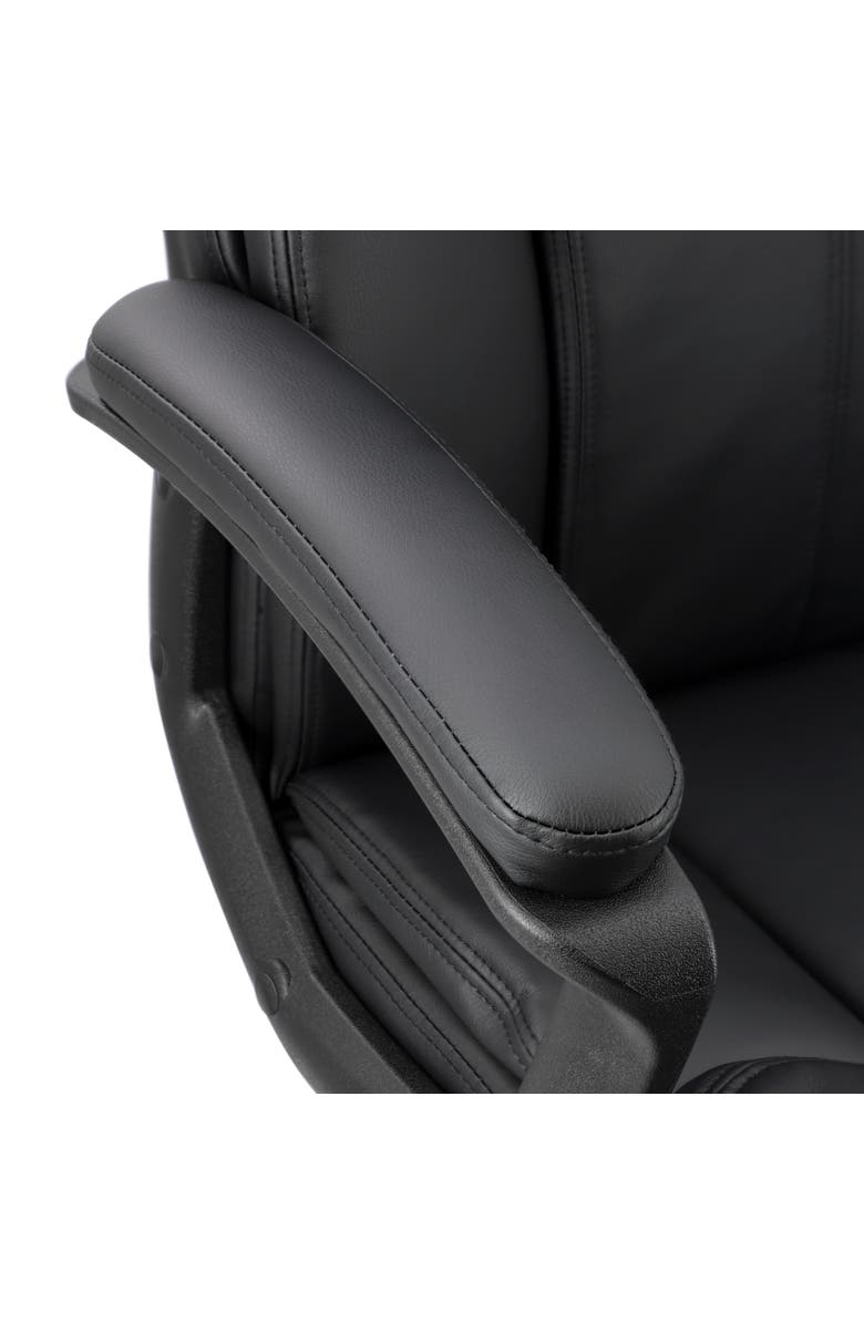 Elama High Back Adjustable Office Chair, Alternate, color, Black