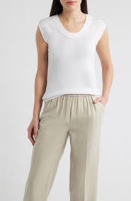 Anne Klein Scoop Neck Knit Top