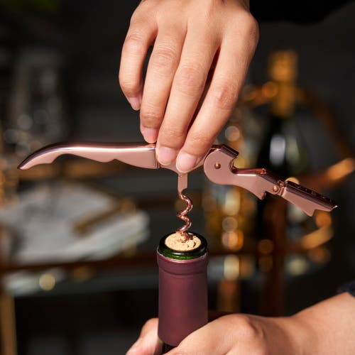 Viski Signature Double Hinged Corkscrew In Summit