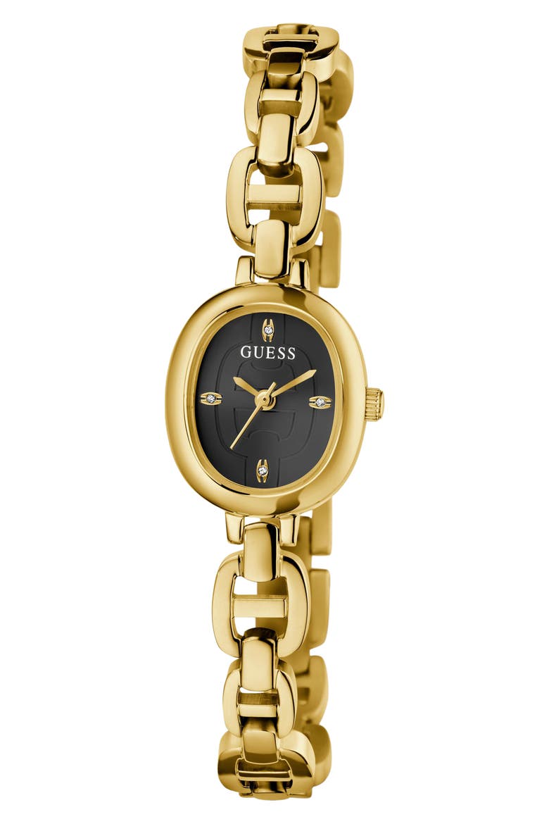 Vivian Oval Bracelet Watch, 21mm, Alternate, color, GOLD TONE