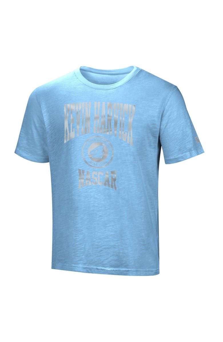 STARTER Men's Starter Light Blue Kevin Harvick Scout T-Shirt, Main, color, Light Blue